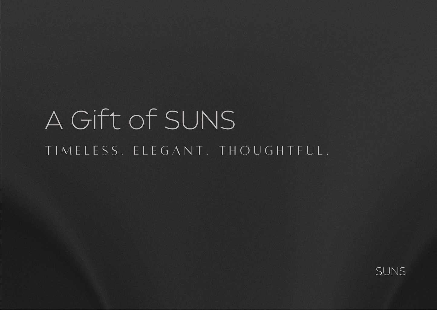 SUNS - Gift card